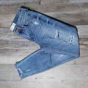 Mudd Mid-rise Vintage Distressed Skinny Jeans